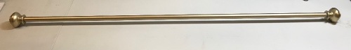 Long Gold Decorative Curtain Rod - Lot 132