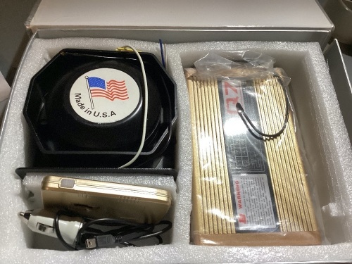 Remote Control Electronic Siren - Lot 133