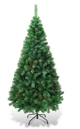5 ft. Green PVC Hinged Artificial Christmas Tree - Lot 185