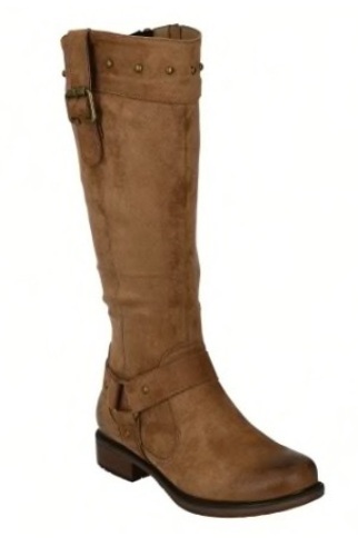 Natural Reflections Elantra Boots, Taupe, Ladies Size 9M - Lot 226