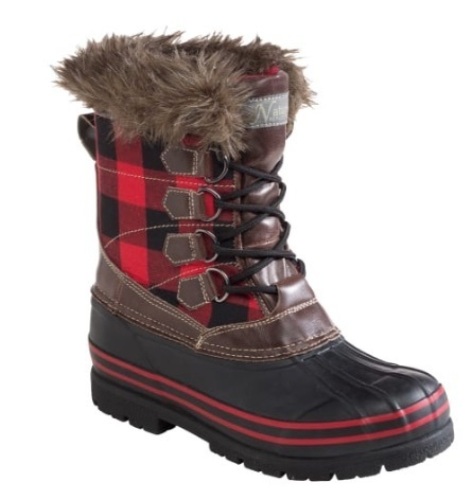 Natural Reflections Lumber Jill Insulated Pac Boots for Ladies, Size 9M - Lot 230