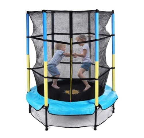 Toddler Trampoline with Enclosure Net - Lot 289