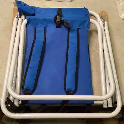 Backpack Beach Chair, Folding Portable Chair - Lot 291