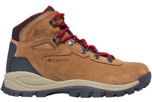 Columbia Newton Ridge Plus Waterproof Amped Wide Boot, Elk/Mountain Red, Ladies Size 8.5 - Lot 296