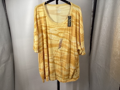 Natural Reflections Women's Shirt, 3X - Lot 402