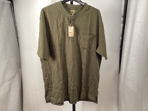 Red Head Men's Short Sleeve Shirt, Large - Lot 452
