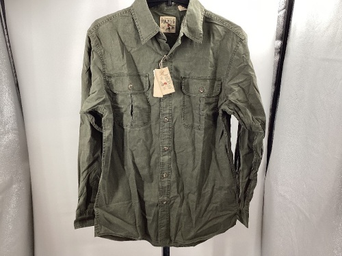 Red Head Men's Button Down Shirt, Medium - Lot 476