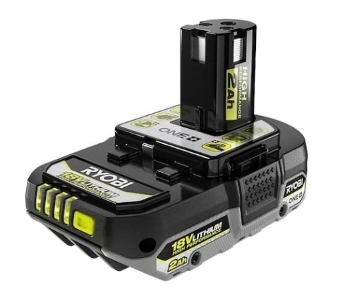 ONE+ 18V 2.0 Ah Lithium-Ion High Performance Battery, No Charger Port - Lot 704