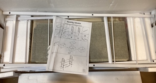 2-Drawer Storage Shelf - Lot 724