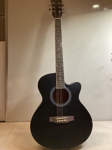 Cutaway Guitar, Black - Lot 731