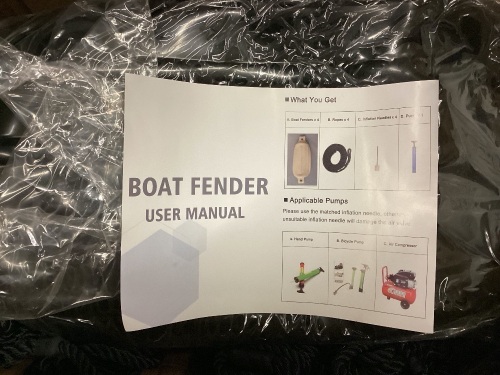 Inflatable Boat Fenders - Lot 768
