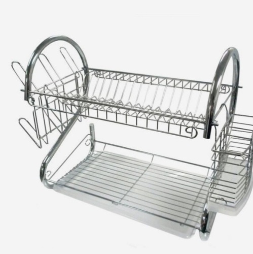 Metal Dish Drying Rack, May Be Missing Hardware - Lot 365