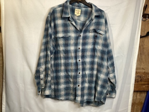 Red Head Long Sleeve Plaid Shirt, 3XL - Lot 267