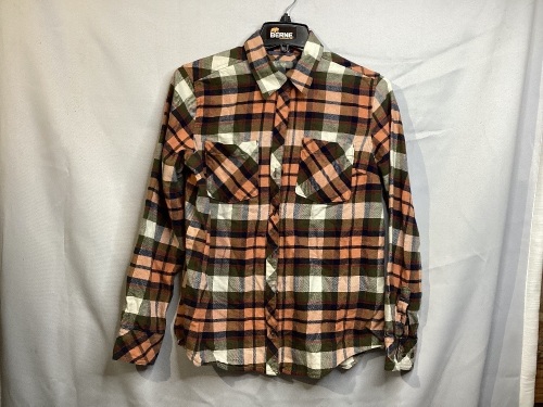 Natural Selections Long Sleeve Plaid Shirt, S - Lot 294