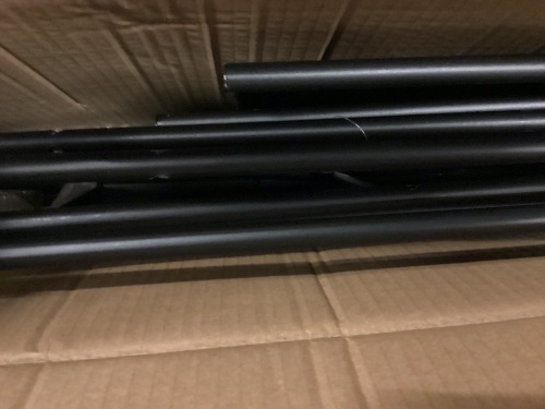 Over-Toilet Storage Shelf, Black, May Be Missing Hardware - Lot 345