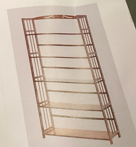 Bookshelf - Lot 522
