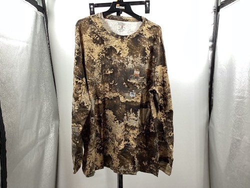 Red Head Long Sleeve Camo Shirt, 2XL - Lot 497