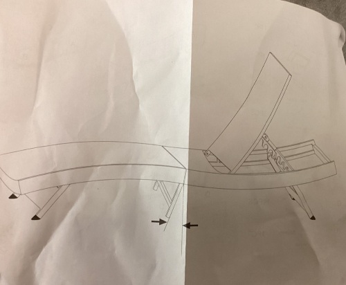 Adjustable Chaise Lounge Chair - Lot 611