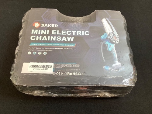 Saker Mini Electric Chainsaw - Lot 297