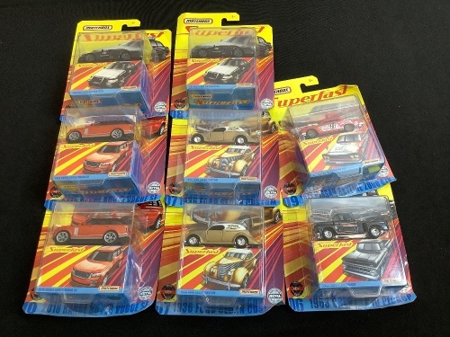 Lot of (8) Matchbox Cars - Lot 317