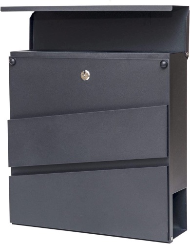 Wall Mounted Locking Steel Mailbox - Lot 445