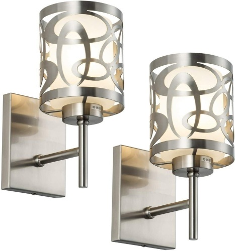 Set of 2 Modern Wall Sconces - Lot 607