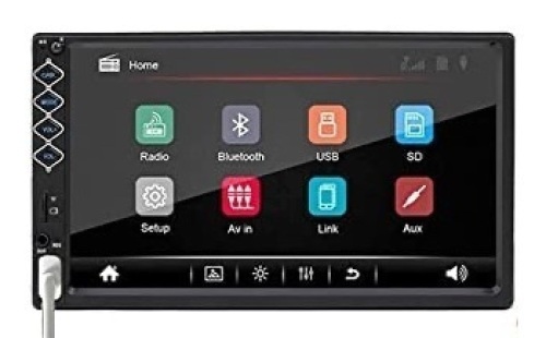 Double Din Bluetooth Car Media Player - Lot 701