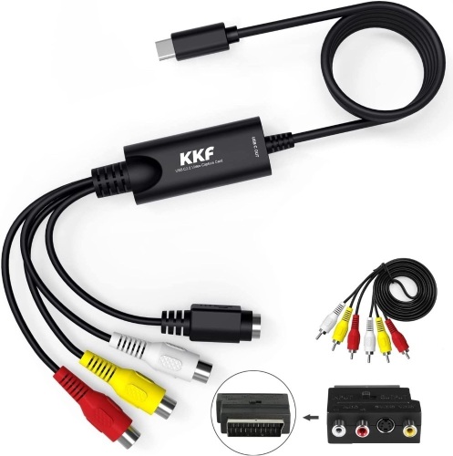 KKF USB Video Capture Card, Analog Video to Digital - Lot 476