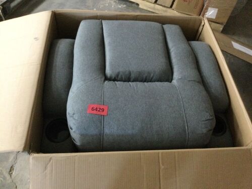Electric Power Lift Recliner Massage Chair w/ Heat, USB Port, Cupholders - Lot 6429