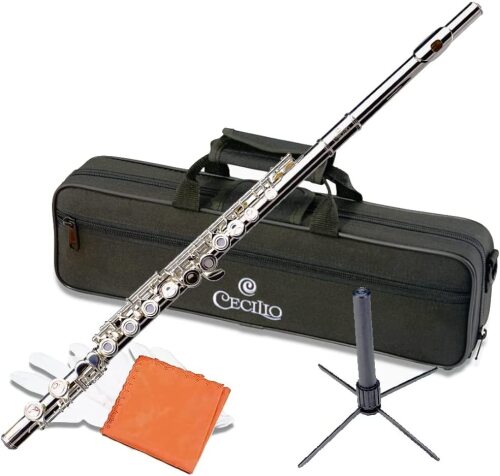Cecilio Closed Hole C Flute - Lot 7095