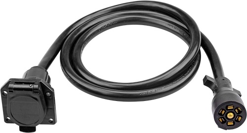 RVGUARD 7 Way 6 Feet Trailer Extension Cord - Lot 7167