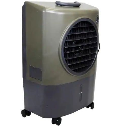 Hessaire 1,300 CFM 2-Speed Portable Evaporative Cooler (Swamp Cooler) for 500 sq. ft. in Green - Lot 14