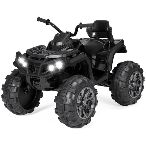 12V Kids Ride-On 4-Wheeler Quad ATV Car w/ 3.7mph Max, Bluetooth, Headlights - Lot 196