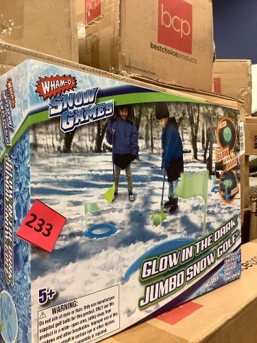 Glow in the Dark Jumbo Snow Golf - Lot 233