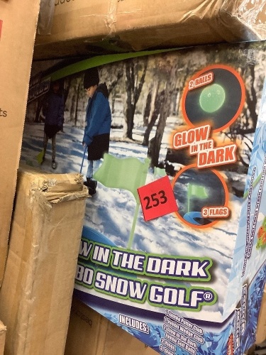 Glow in the Dark Jumbo Snow Golf - Lot 253