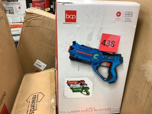 4 Pack Laser Force Blasters - Lot 438