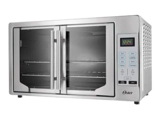 Oster Silver Countertop Digital French Door Convection Oven - Lot 14