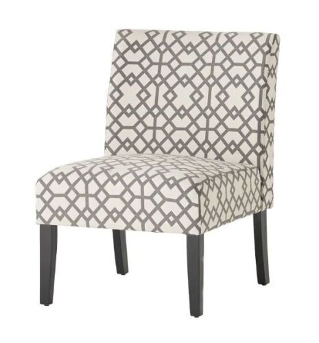 Kendal Contemporary Fabric Slipper Accent Chair - Damaged Leg - Lot 118