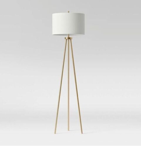 Project 62 Ellis Tripod Floor Lamp, Brass - Lot 166