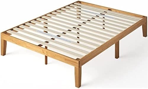 ZINUS Moiz Wood Platform Bed Frame, Queen   - Lot 169