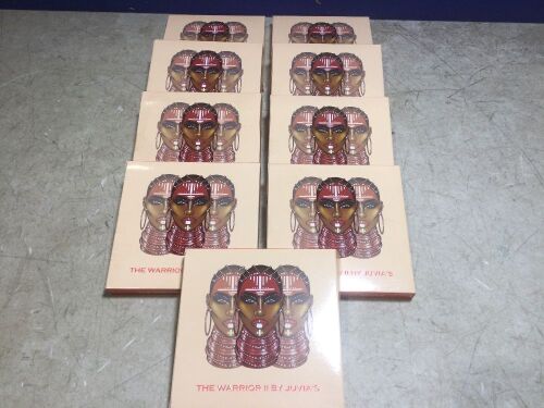 Lot of (9) Juvia's Place The Warrior II Eyeshadow Palette - Lot 290