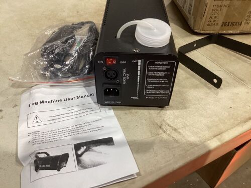 500W Fog Machine  - Lot 363