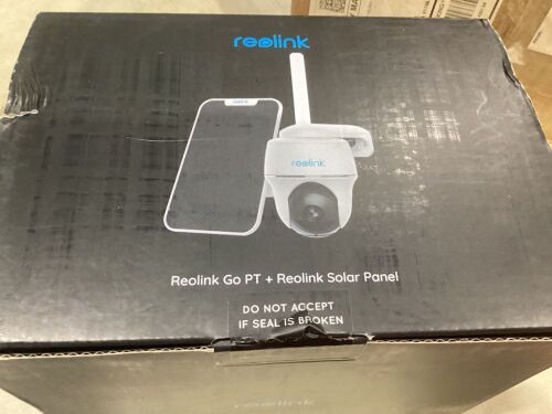 Reolink Go PT Security Camera & Reolink Solar Panel  - Lot 395