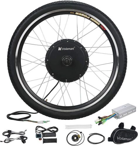 Voilamart Electric Bicycle Wheel Kit 26"  - Lot 402