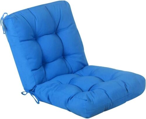 QILLOWAY Outdoor Seat/Back Chair Cushion Tufted Pillow  - Lot 537
