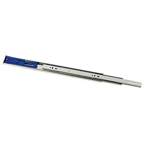 Promark 100LB Capacity Full Extension Soft/Self Closing Side Mount Drawer Slides, 22 Inches, 10 Sets - Lot 539