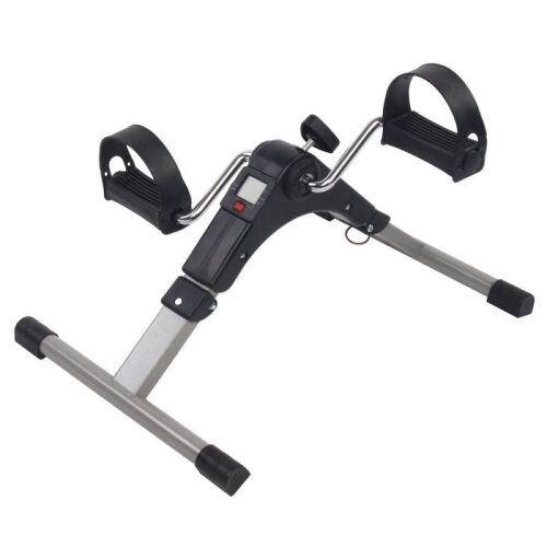Foldable Pedal Exerciser Foot Peddler Desk Bike with LCD Display  - Lot 547