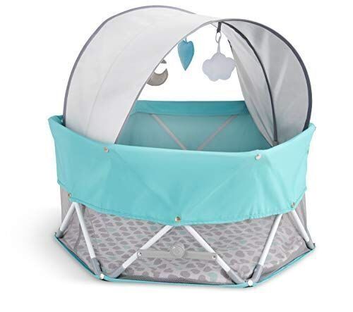 Regalo On-The-Go Baby My Play Portable Play Yard and Activity Mat  - Lot 549