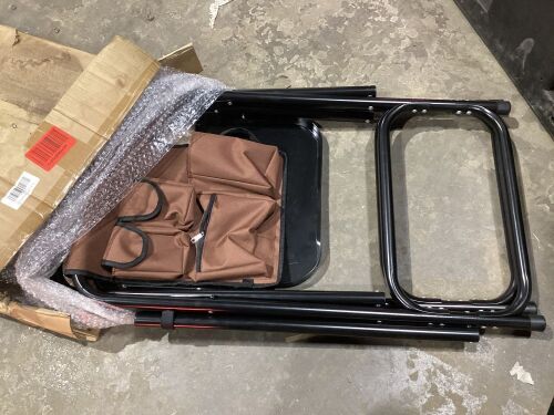 Tall Folding Directors Chair, 24" Seat Height - Lot 800