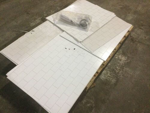 Allen + Roth Shower Wall System  - Lot 864